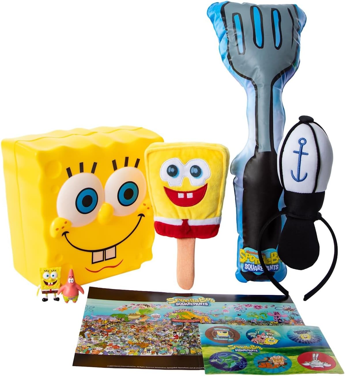 Well Played Spongebob Squarepants Ultimate Bundle - Collectible Toy Set for Creative Play and Fun - Ages: 6+