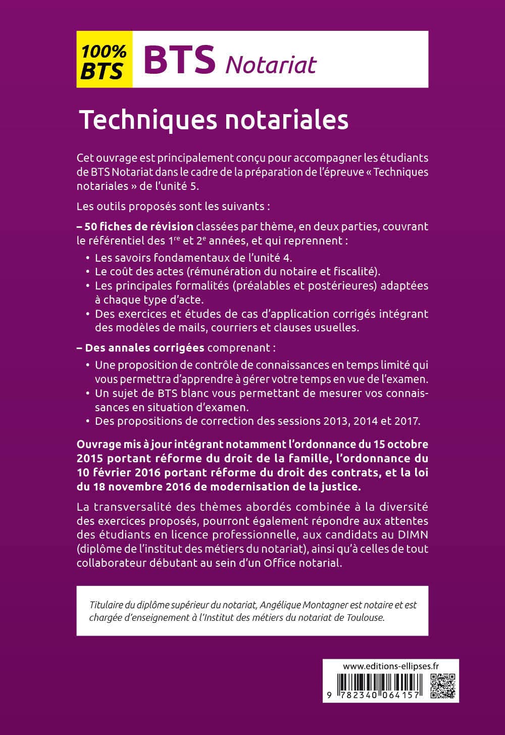 BTS notariat - Techniques notariales