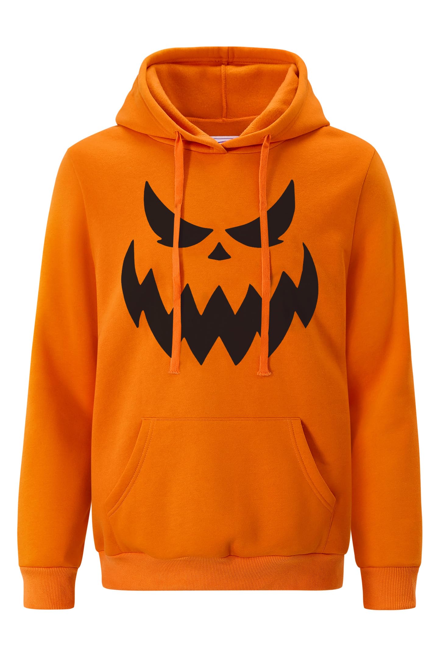 Arvilhill Men's Halloween Pumpkin Hoodies Skeleton Sweatshirts with Pocket