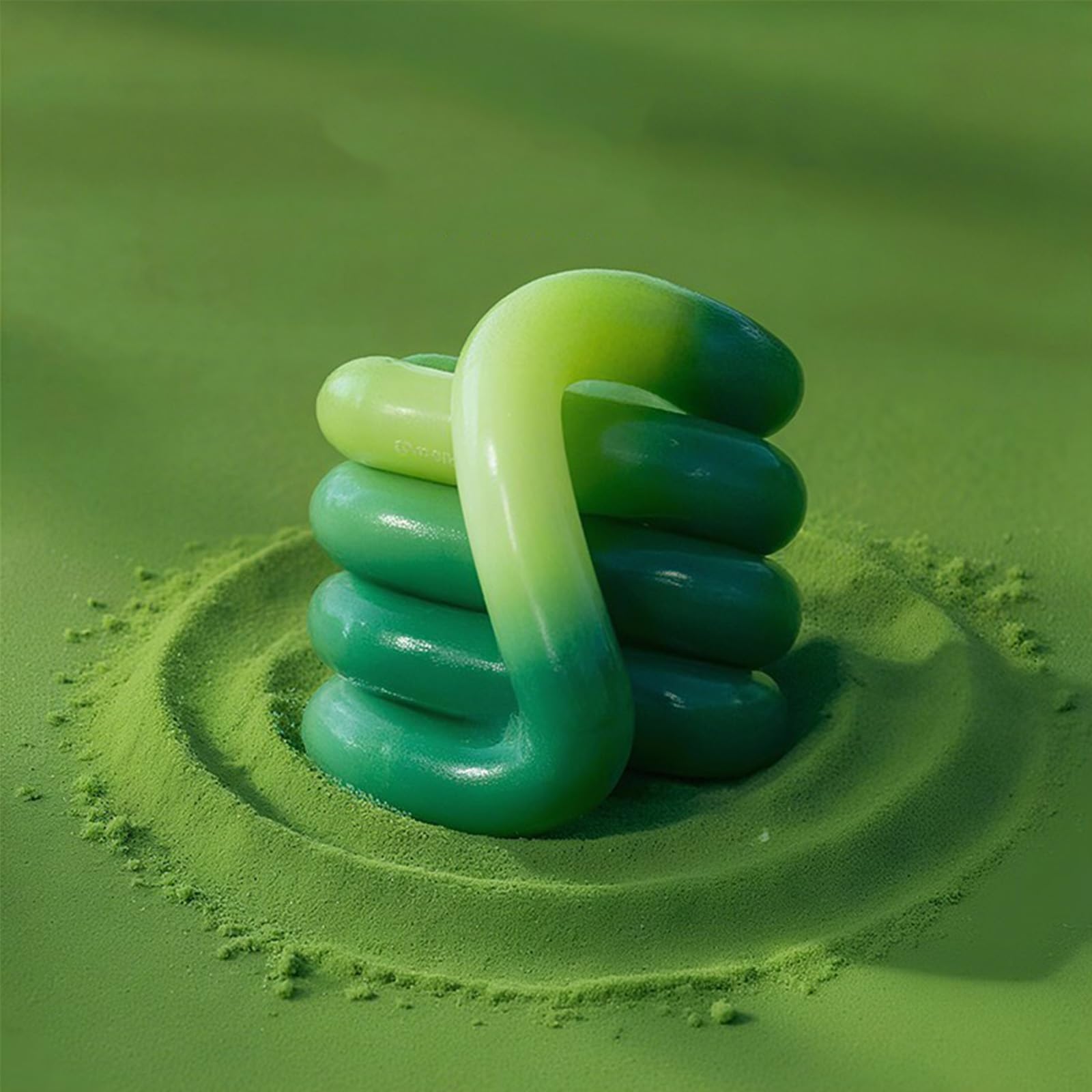 Stellastar Fidget Toy Thermo Change Toy, Silent Fidget Toys for Sensory Fidgets to Improve Focus and Concentration for Anxiety (Green)
