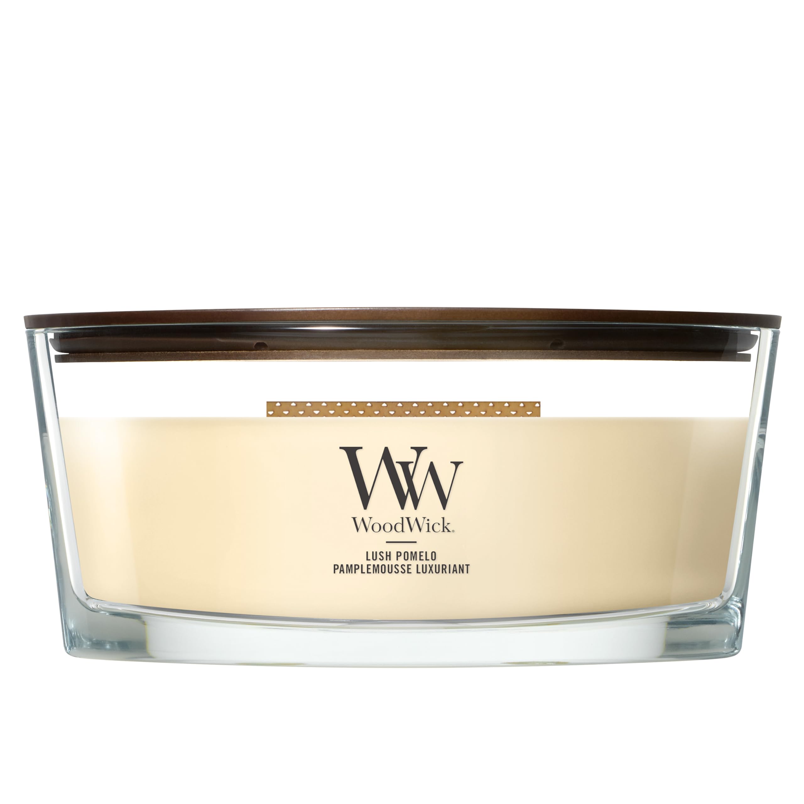 WoodWick Scented Candle | Ellipse Candle | Lush Pomelo | Perfect Gifts for Women