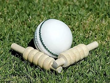 Cricket Rubber Soft Balls for Practice A Grade Handstitched White | Leather Cricket Ball for Senior Official White Practice, Knocking & Training | Sports Leather Cricket Balls for Match 3 Piece
