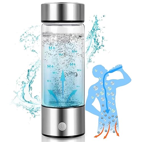 Hiborth Botella de agua de hidrógeno, generador de botellas de agua de hidrógeno portátil recargable, vaso de agua rico en hidrógeno rápido de 3 disponible en Yaxa Colombia