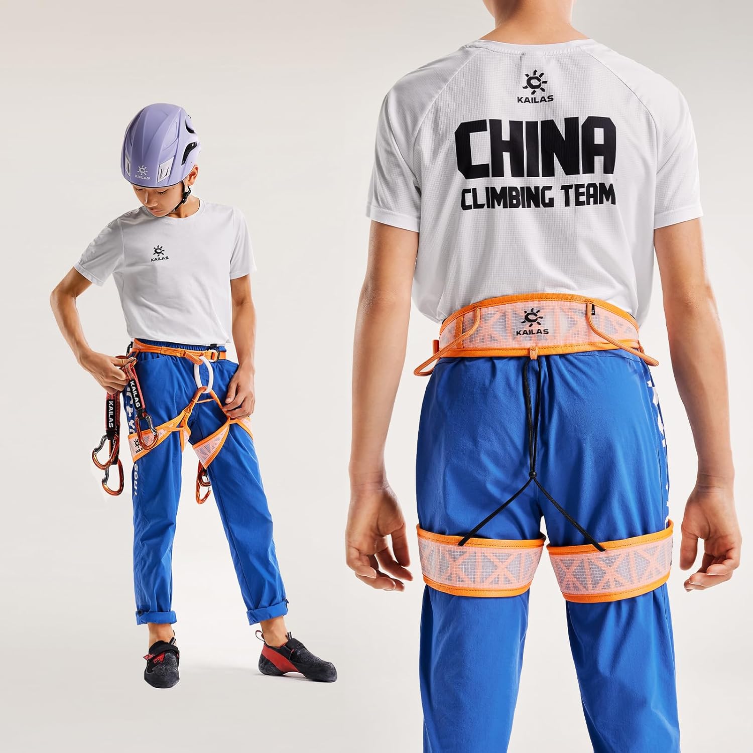 KAILAS B3 クライミングハーネス 調節可能 ロック 登山 アイスクライミング ハーネス 保護 耐久性 多用途