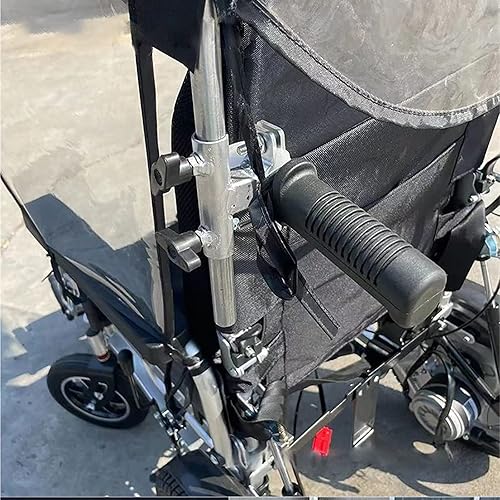 Miniatura 4 de Toldo para silla de ruedas eléctrica, toldo ajustable para silla de ruedas, cubierta de lluvia, gasa lateral, transpirable, resistente a los rayos