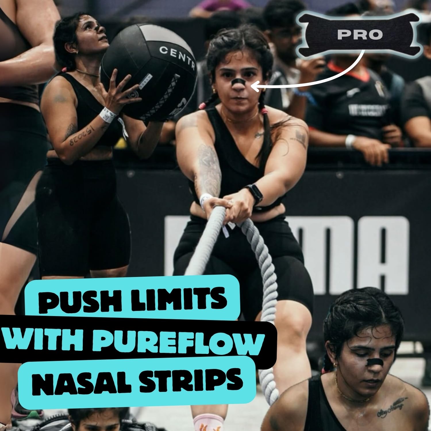 PureFlow Pro Nasal Strips – CDSCO-Licensed Medical Device in India, Hypoallergenic Adhesive & Ultra-Strong Spring for Instant Relief – Reduces Snoring & Enhances Sleep, Sport & Recovery – Sweat-Resistant | 10 Strips — Amazon image 8