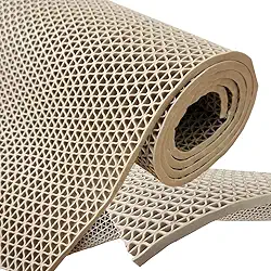 Tapete Antiderrapante 1.20 x 50 bege cozinha banheiro piscina piso molhado