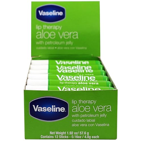 Vaseline Lip w/o Backer Card Aloe - Caja de 12 unidades