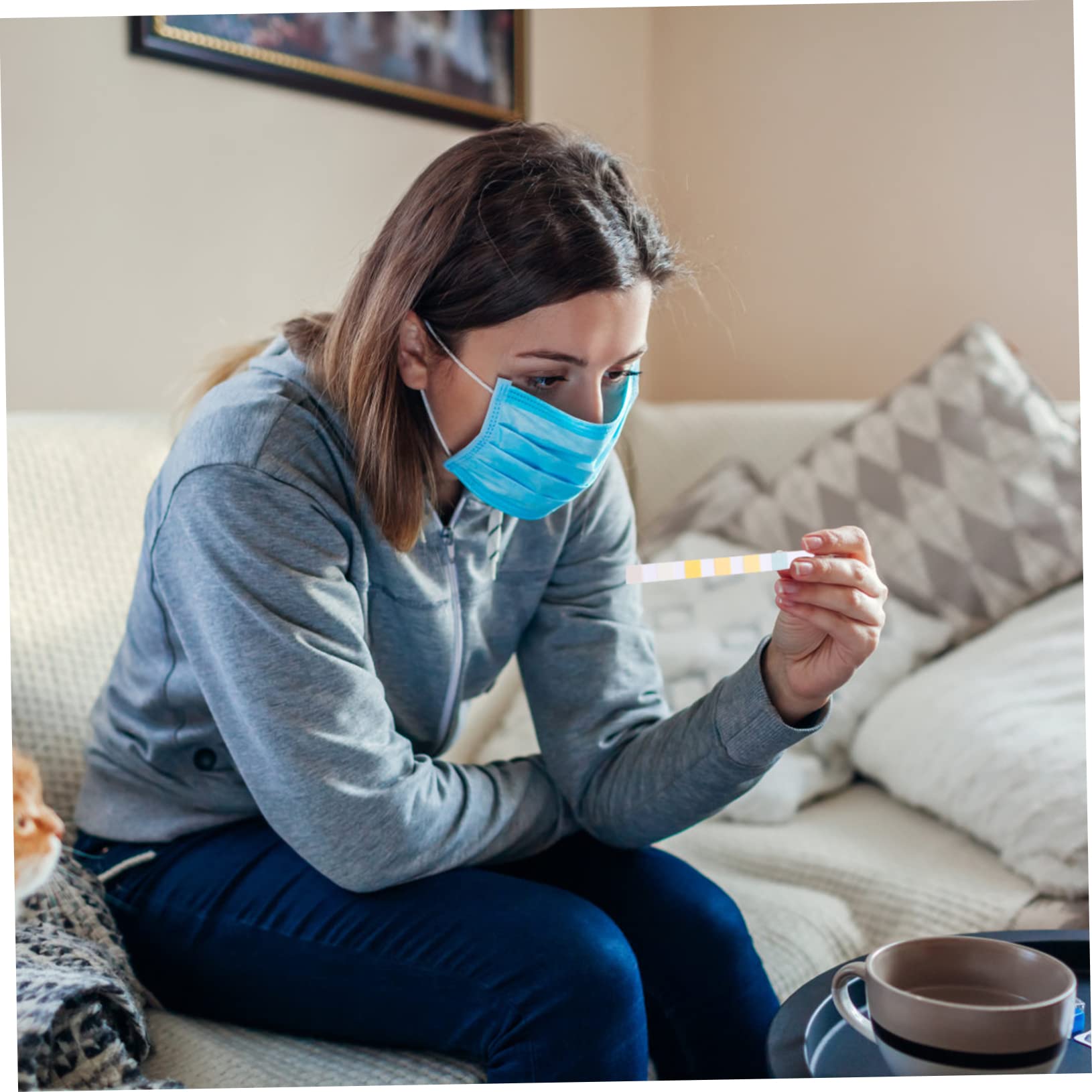 SEWOART Swimming Pool Water Quality Test Kit 50pcs Test Strips for Alkalinity Free Perfect for Spa Hot Tub