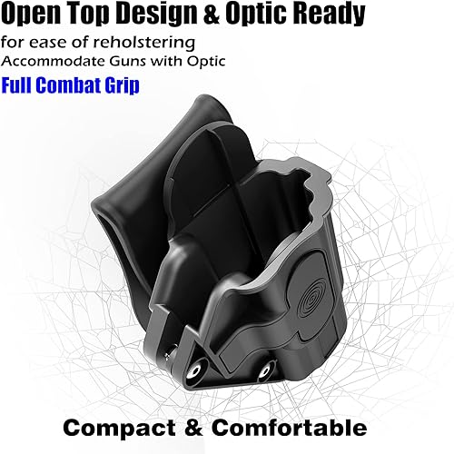 Miniatura 5 de M&P Shield EZ Funda para S&W M&P 0.354 in 380 Shield EZ, Smith & Wesson Performance Center M&P Shield EZ 0.354 in 380, funda de remo OWB de