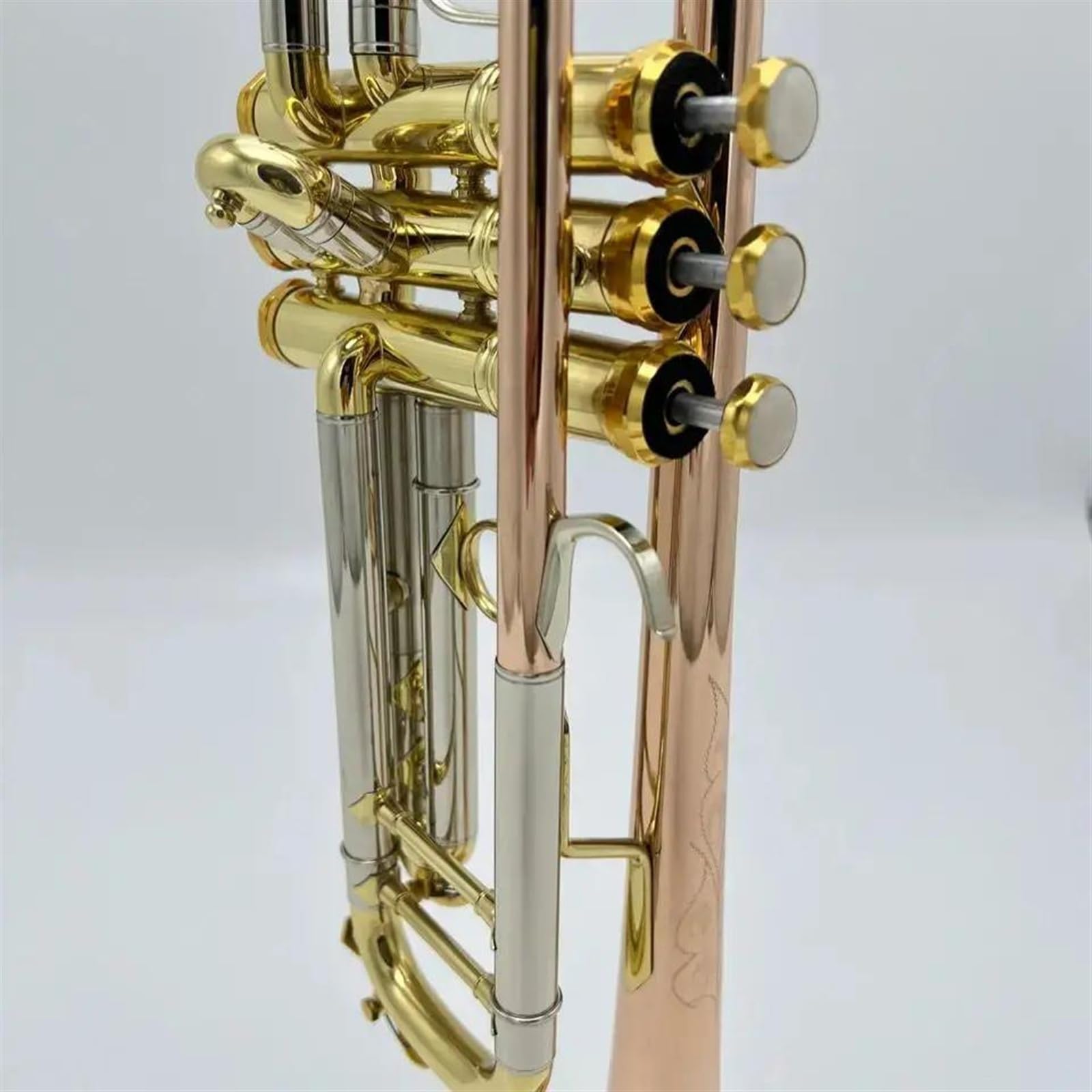 Standard Trąbka Instrument Trąbkowy Z Brązu Fosforowego B-key Trąbka Stal Nierdzewna Standardy Timbr
