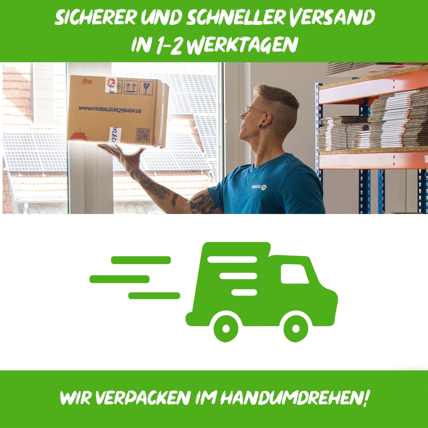 The Paint Factory Bio-Silikat Innenfarbe 5L weiss, Wandfarbe, Silikatfarbe innen, für Allergiker empfohlen