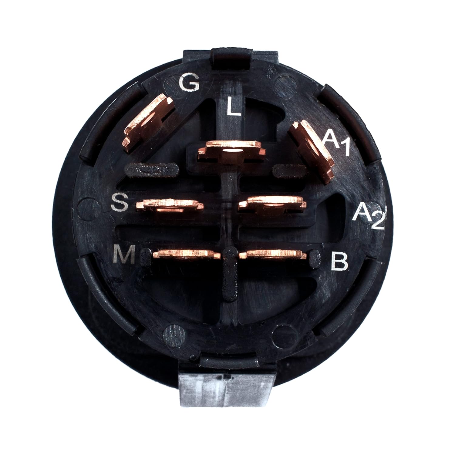 HD Switch Ignition Key Switch for John Deere Tractor LA LA100 LA105 LA110 LA115 LA120 LA125 LA130 LA135 LA140 LA145 LA150 LA155 LA165 LA175 & More - Mower Starter KeySwitch w/2 Keys & Free Keychain