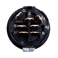 Vista 7 de HD Switch Interruptor de llave de encendido de arranque premium compatible con John Deere D100 D105 D110 D120 D125 D130 D140 D150 D155 D160 D170 102
