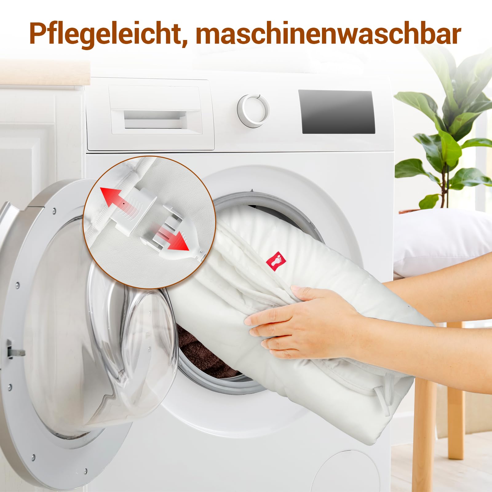 Comfytemp Wärmeunterbett 165x80cm mit 0,5-12h Abschaltautomatik,12 Wärmestufen Zwei Temperaturzonen 3 Heizmodi Wärmeauflage Matratzenauflage Matratzen Geschenke für Mütter, Frauen, Mama, Papa