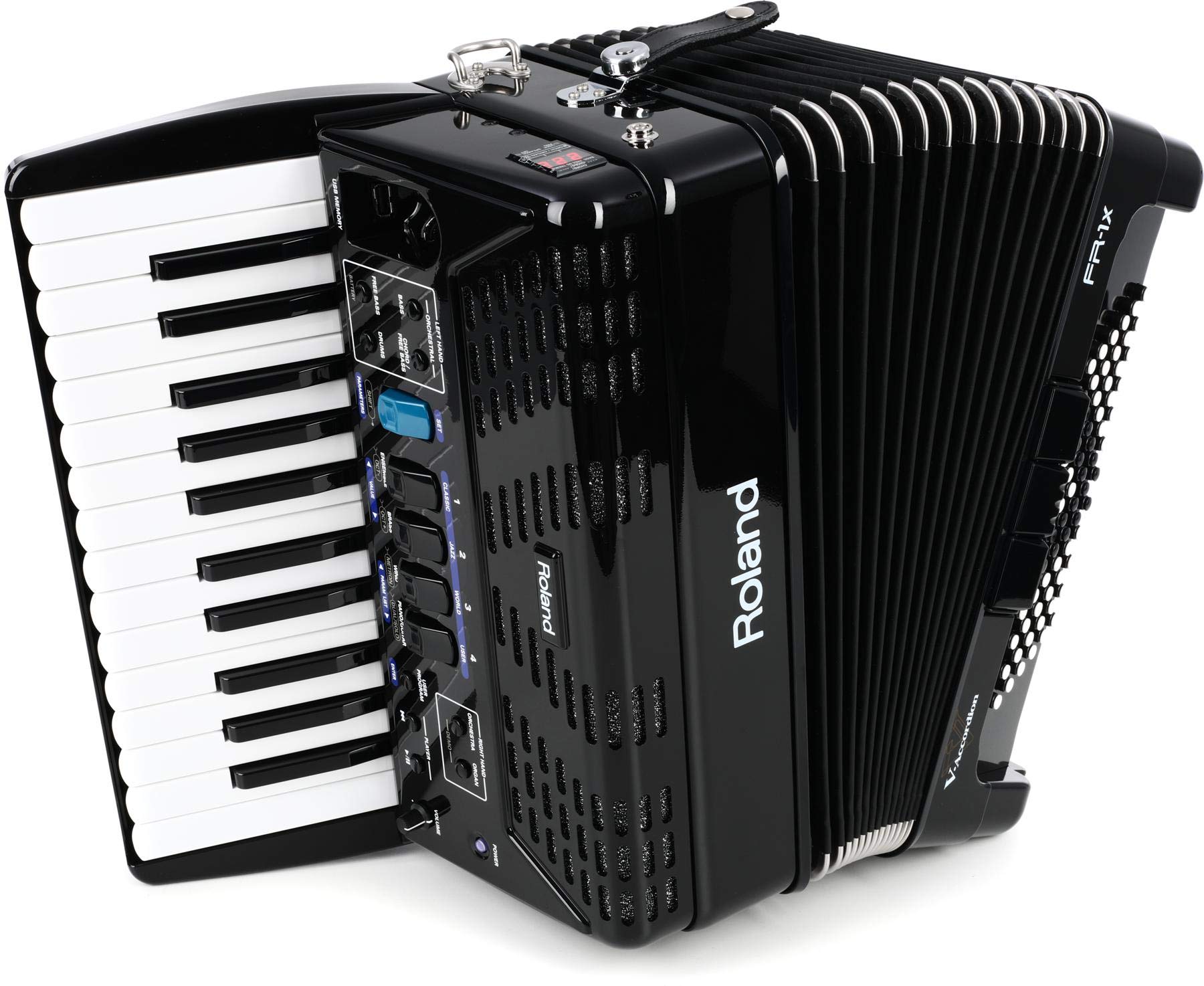 Amazon | Roland ローランド アコーディオン FR-1X BK ブラック 