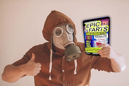 Miniatura 4 de Epic Farts - Juego de 5 bolsas de pedos para almacenar y organizar divertidos pedos para amigos, rellenos de calcetines tontos para adolescentes,