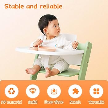 Amazon.com : SupaoSPG Baby High Chair Tray Compatible with