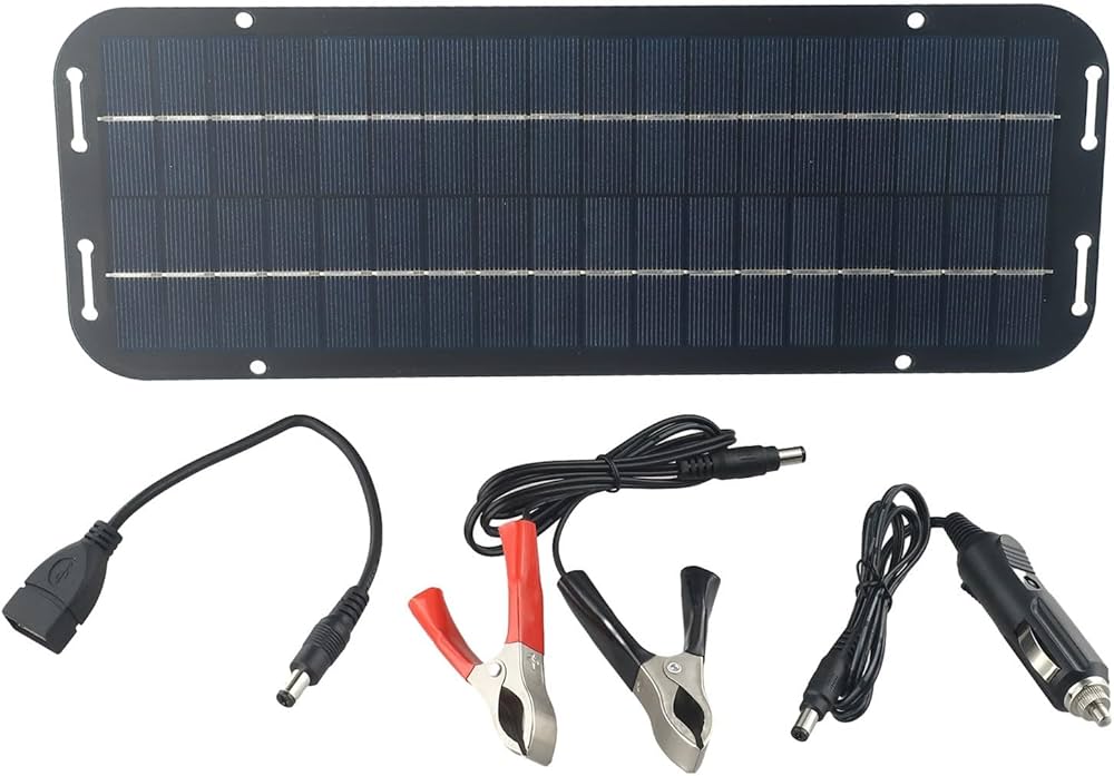 Solcellsladdare Batbatteri (batteriet slut) Solcellsladdare Batbatteri