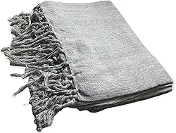 Manta Para Sofá 3 Lugares 2,40x1,80 (Cinza Mesclado)