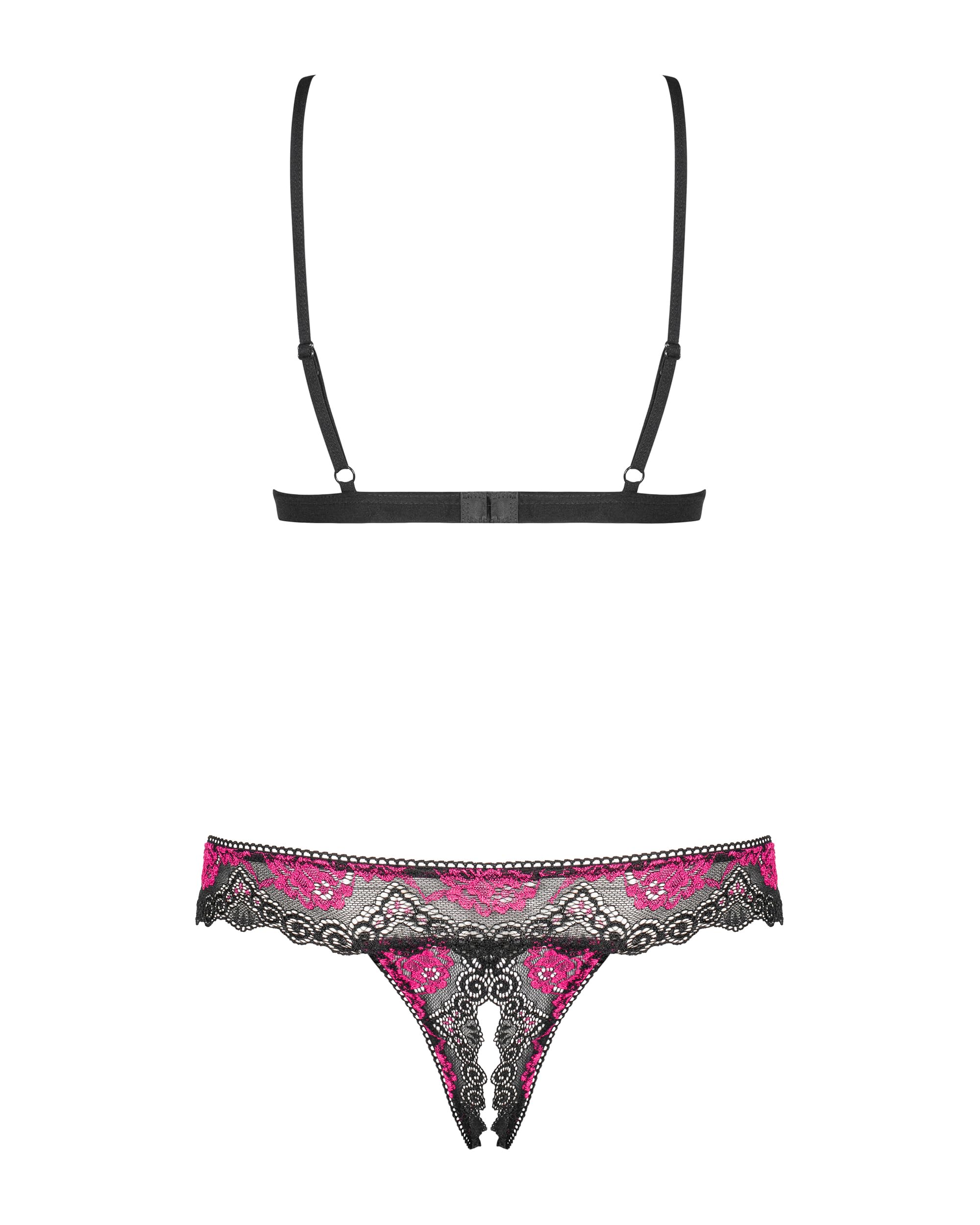Obsessive M306 Ensemble soutien-gorge Ouvert pour femme