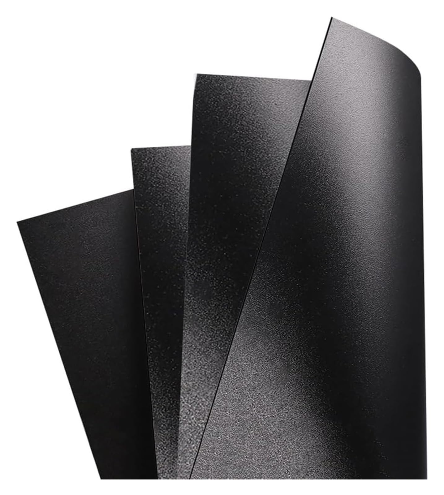Arkusze z tworzywa sztucznego PP w kolorze czarnym, matowym, format A4, 210 x 297 mm, 10 szt. matowych, sztywnych płyt do majsterkowania, modelowania i użytku warsztatowego(2mm)