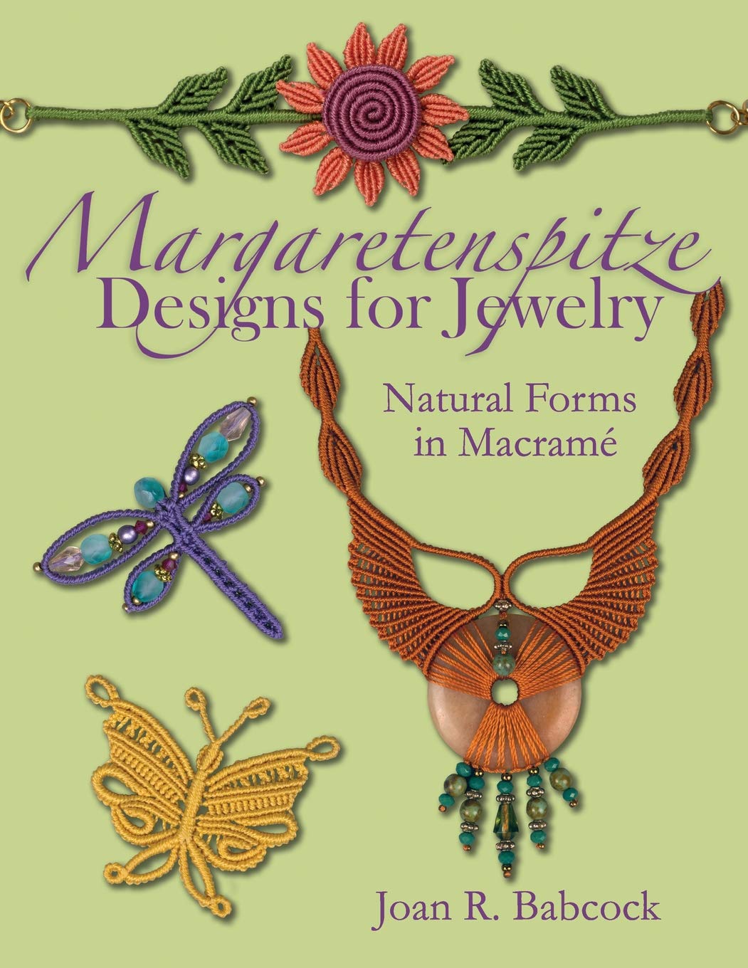 Margaretenspitze Designs for Jewelry: Natural Forms in Macrame