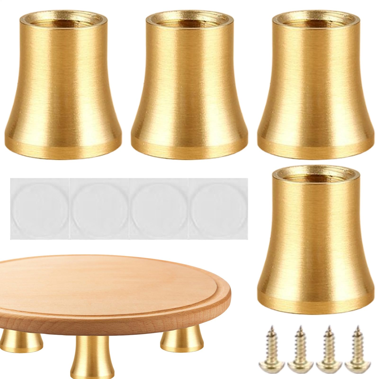 Patas de muebles estables y robustas para elevar cómodas y sillas de cocina con seguridad