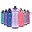 Pogo 18oz Plastic Water Bottle with Chug Lid and Carry Handle, Reusable, BPA Free, Dishwasher Safe, Perfect for Travel, School, Outdoors, and Gym, Lilac