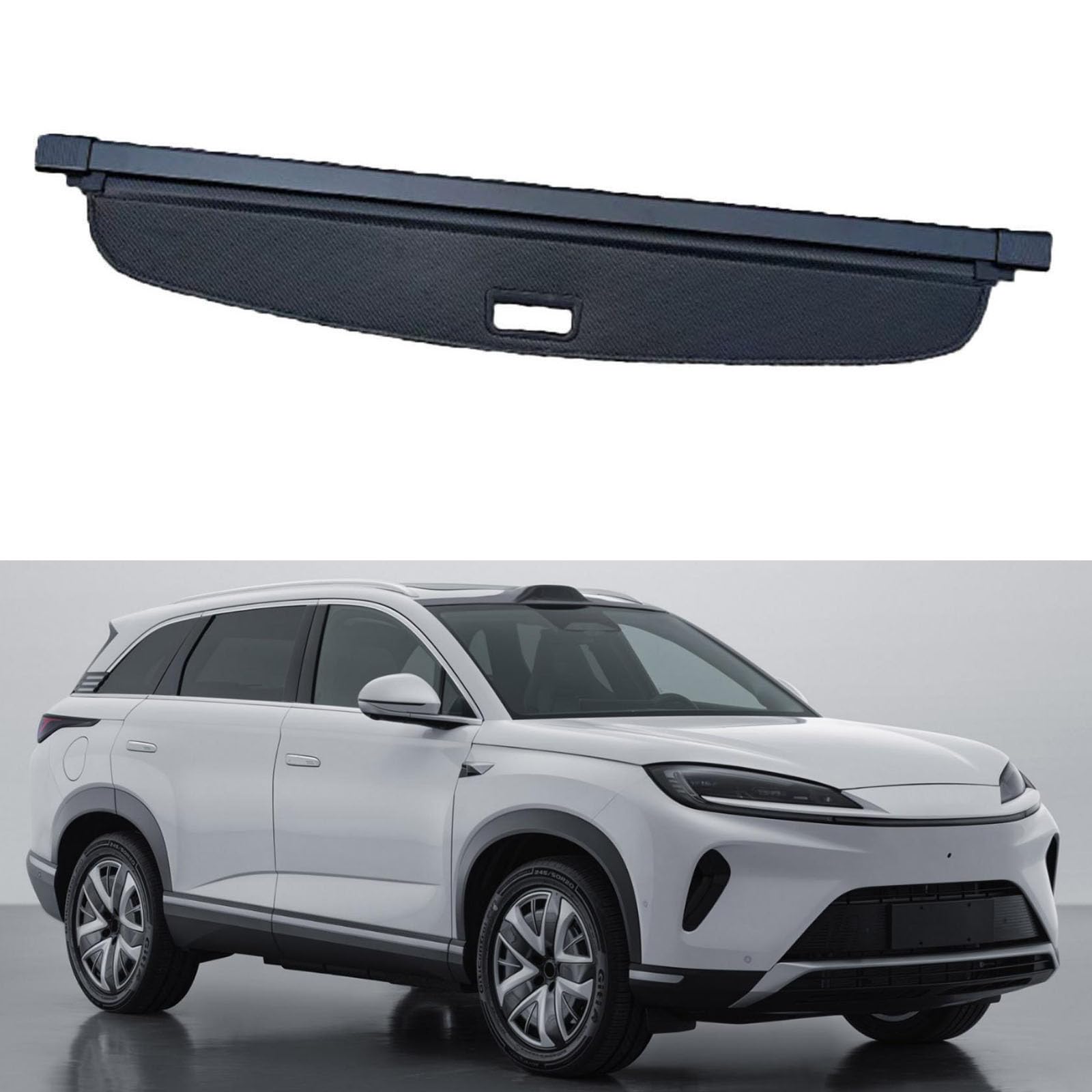 YYFYYDS Retractable Rear Trunk Parcel Shelf,Compatible with BYD Sealion 7,Car storage