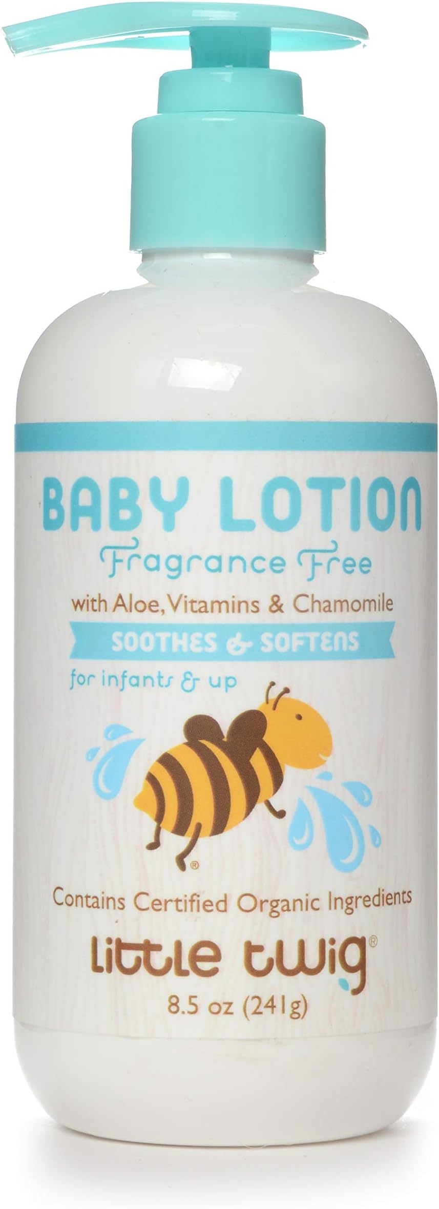 Little Twig Baby Lotion, Natural Plant Derived Formula, Fragrance Free, 8.5 fl oz