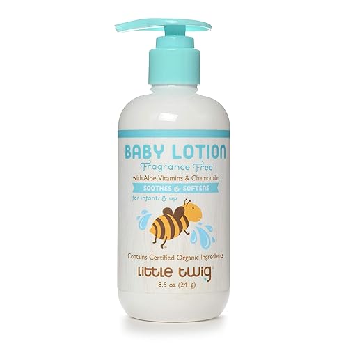 Little Twig Baby Lotion fĂłrmula natural derivada de plantas sin fragancia 85 onzas lĂquidas Little Twig Baby Lotion fĂłrmula natural derivada de plantas sin fragancia 85 onzas lĂquidas