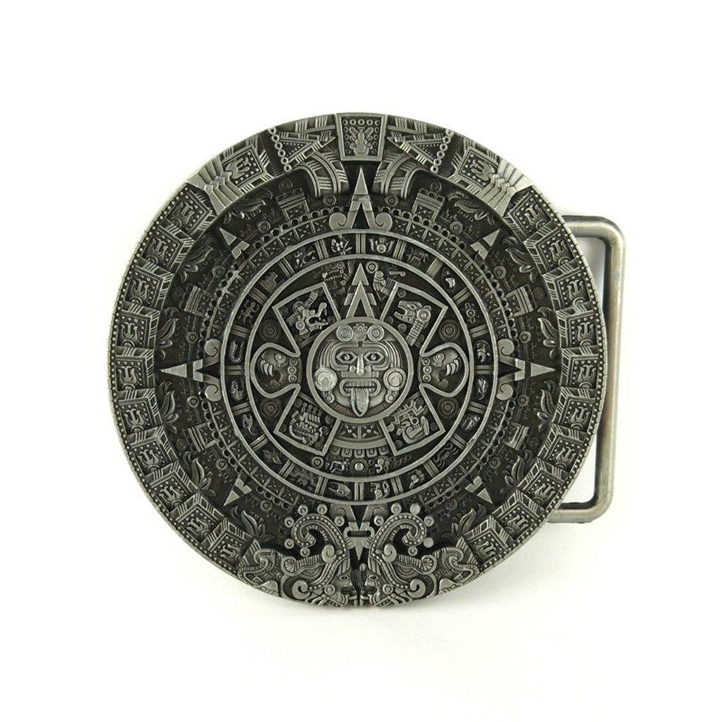 BC BucklesBelt Buckle - Aztec Calendar