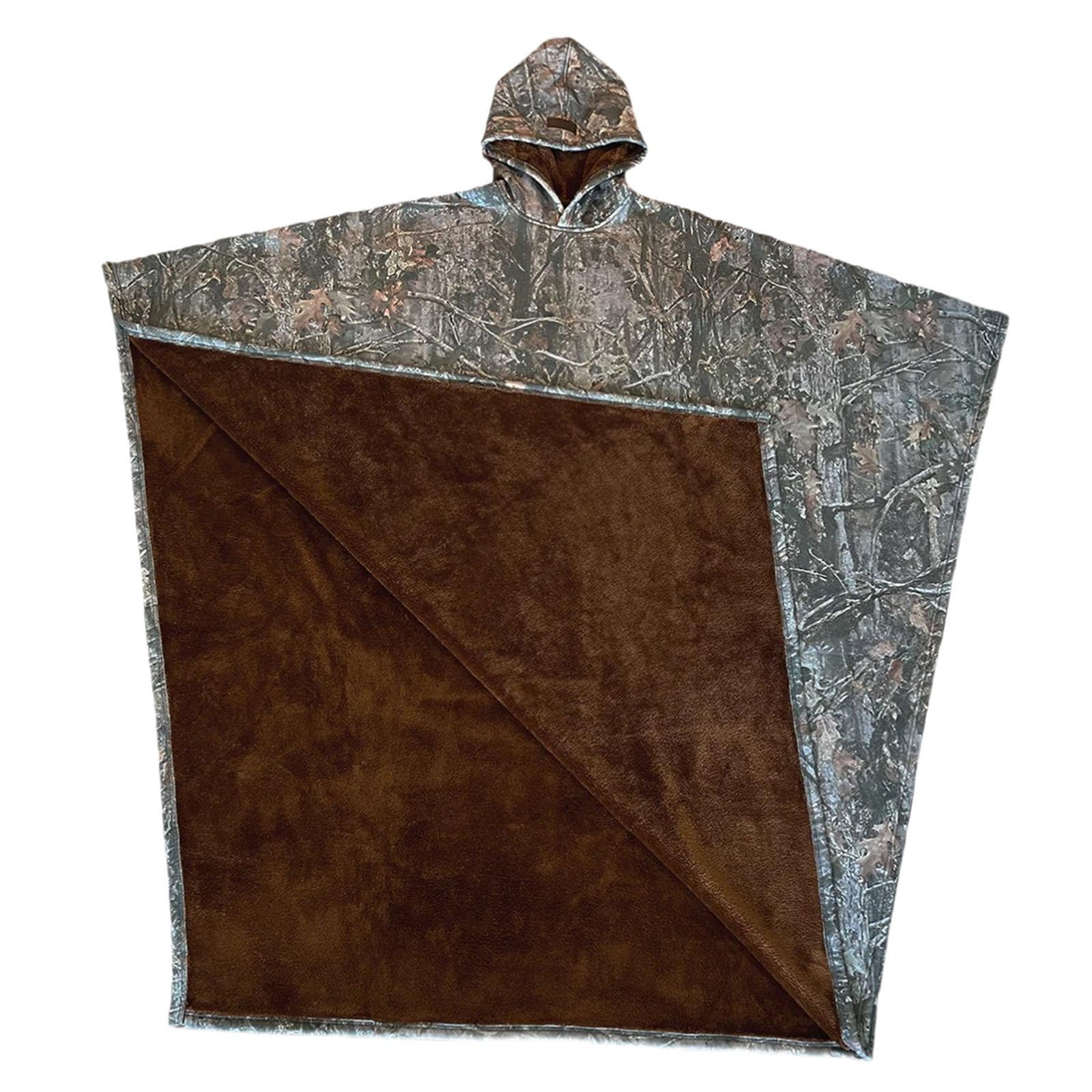 HEAVENGLOW Loose Hooded Cape Coat Fashion Outwear Easy to Wear Durability Hooded Poncho with Pattern| Coats & Jackets| Coats & Jackets| Womens Clothing |Clothing Shoes & Accessories-image-47