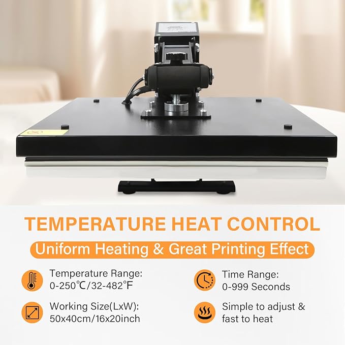 Termofijadora Manual LARIDEN 16x20 Pulgadas, 110V, 1400W miniatura 7