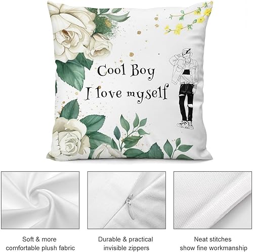 Miniatura 6 de Funda de almohada personalizable, funda de almohada personalizada con nombre, logotipo, texto, fundas de almohada personalizadas, suave y cómoda,