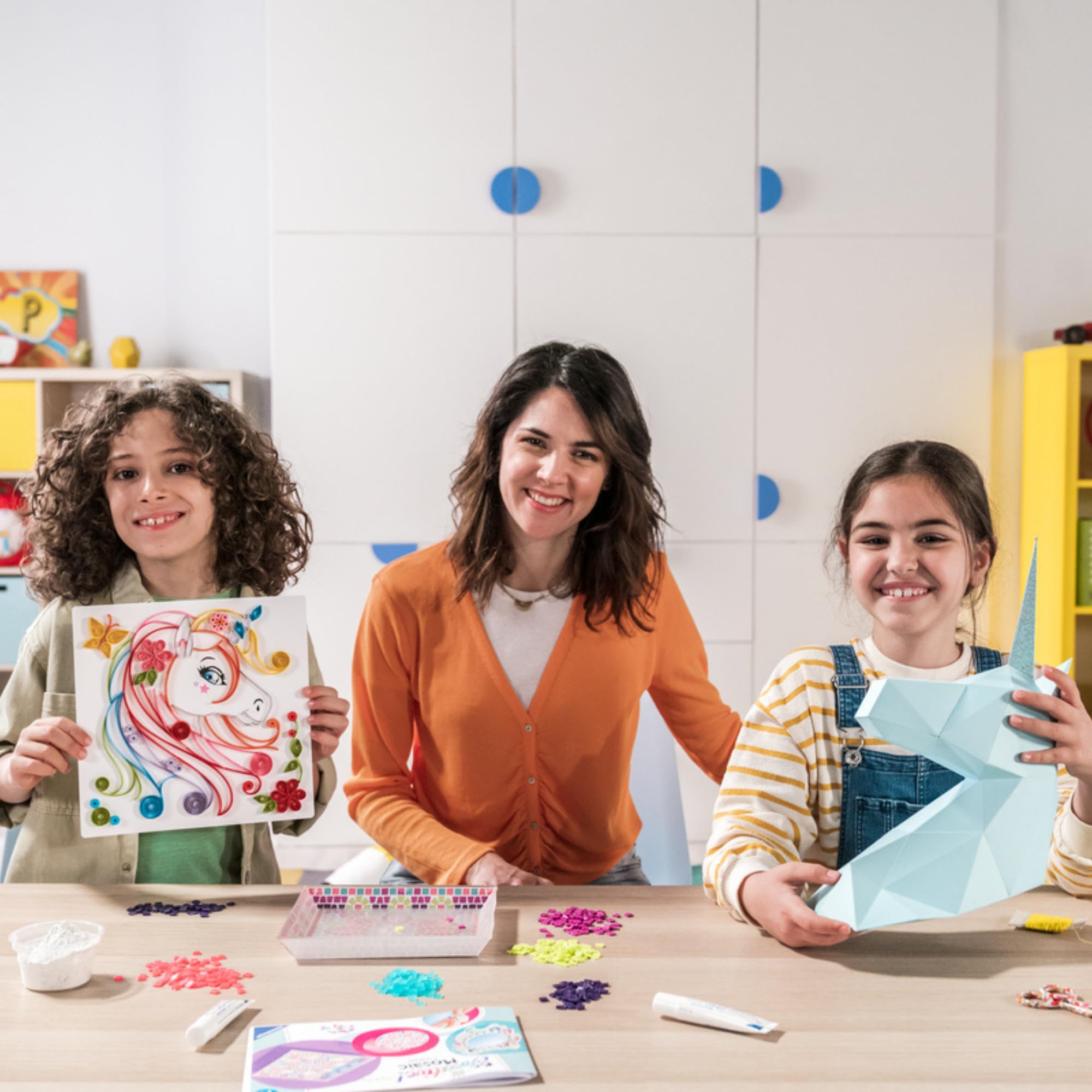 Ravensburger - Be Creative Maxi | Paper Art Unicorn | Origami per Bambini | Giochi Creativi Bambina 8 Anni o Piú | Kit Lavoretti Creativi per Bambini | Idee Regalo Bambina 8 Anni