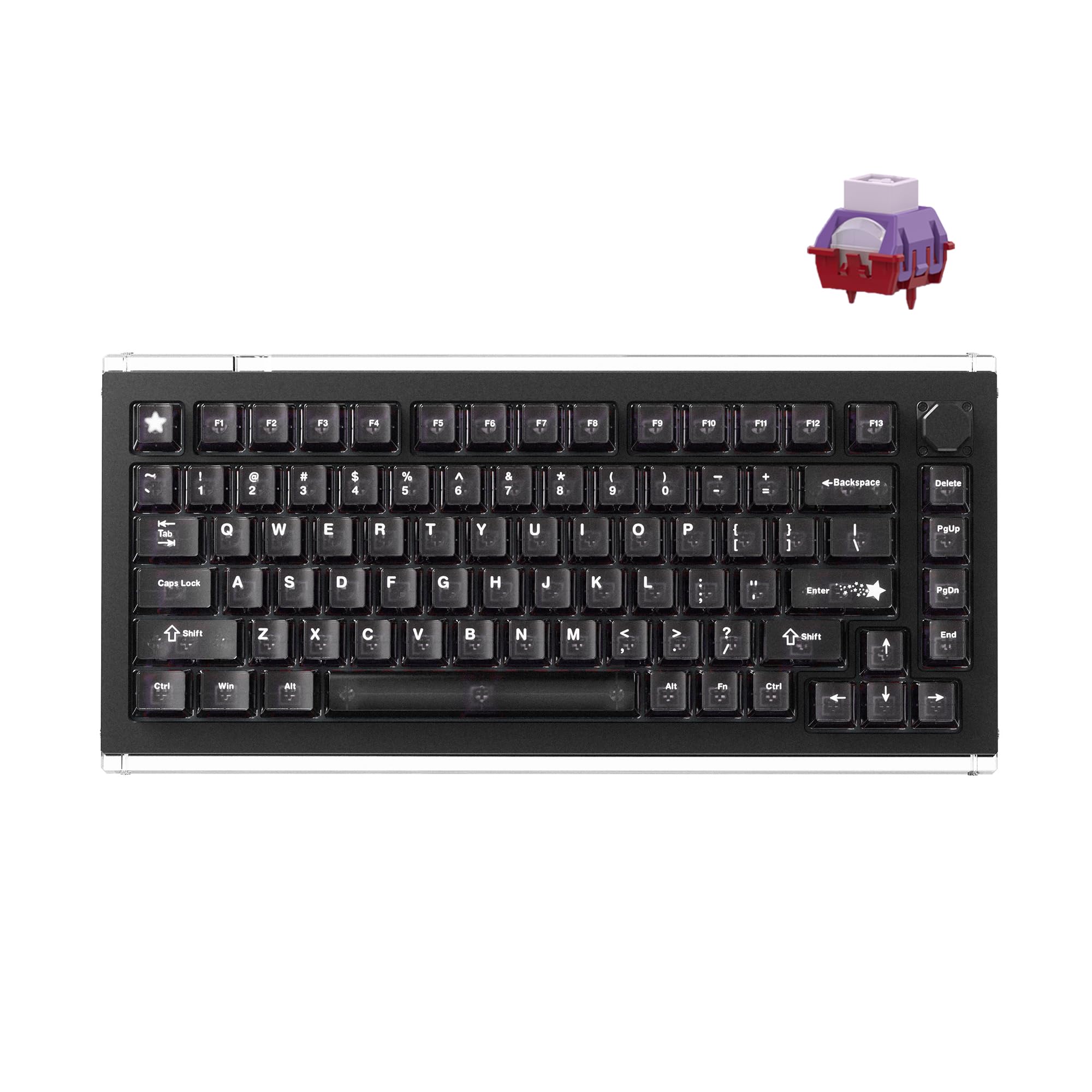 DrunkDeer A75 Master スポーツゲーミングキーボード Amazon.com: DrunkDeer A75 Master Rapid Trigger Keyboard, Esports