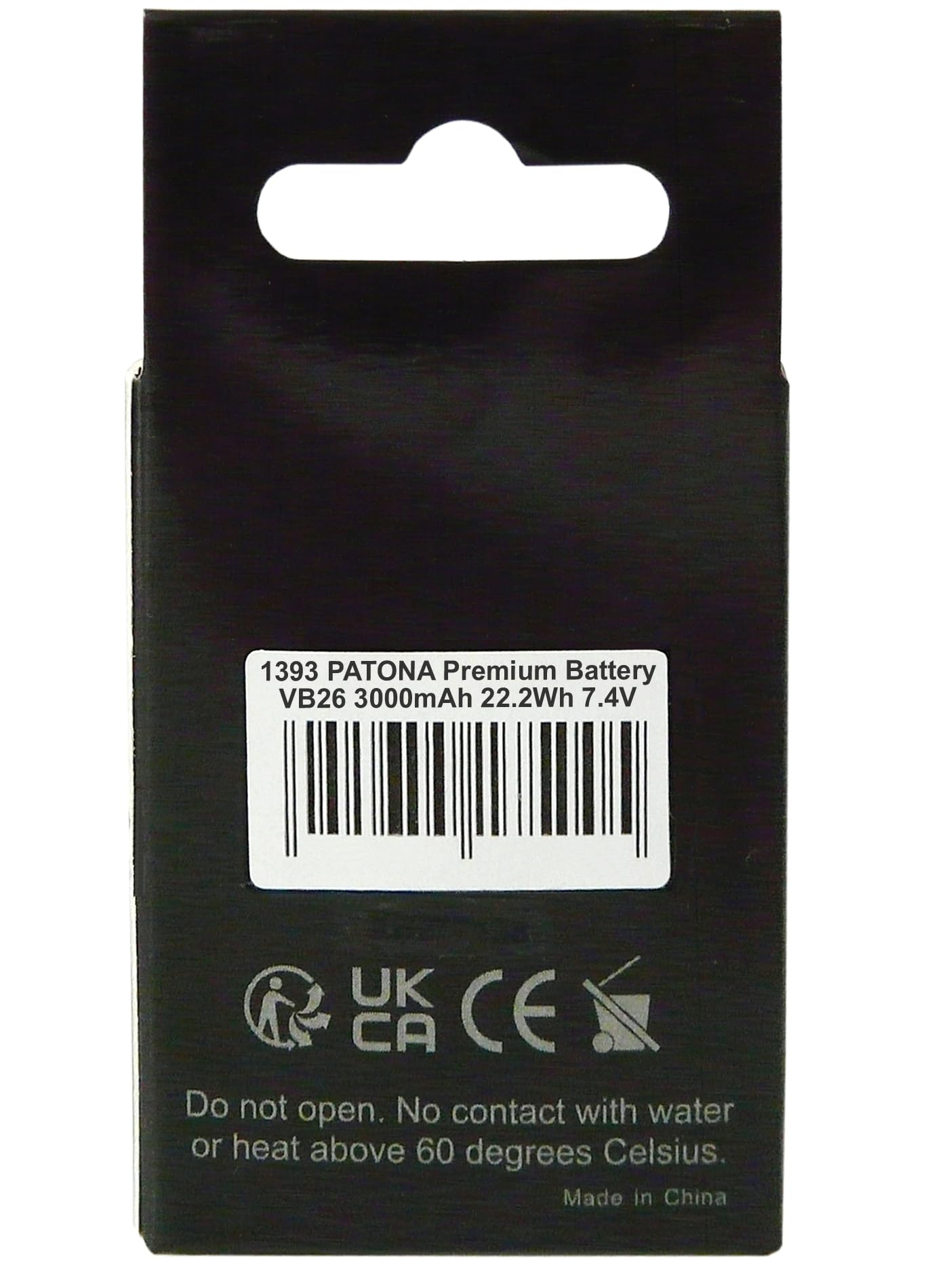 PATONA Premium Batteria VB26 3000mAh (7,4V / 22,2Wh) – ricambio per Godox VB26/VB26A/VB26B – compatibile con flash Godox V1 V860III V850III AD100Pro – per fotografi di eventi