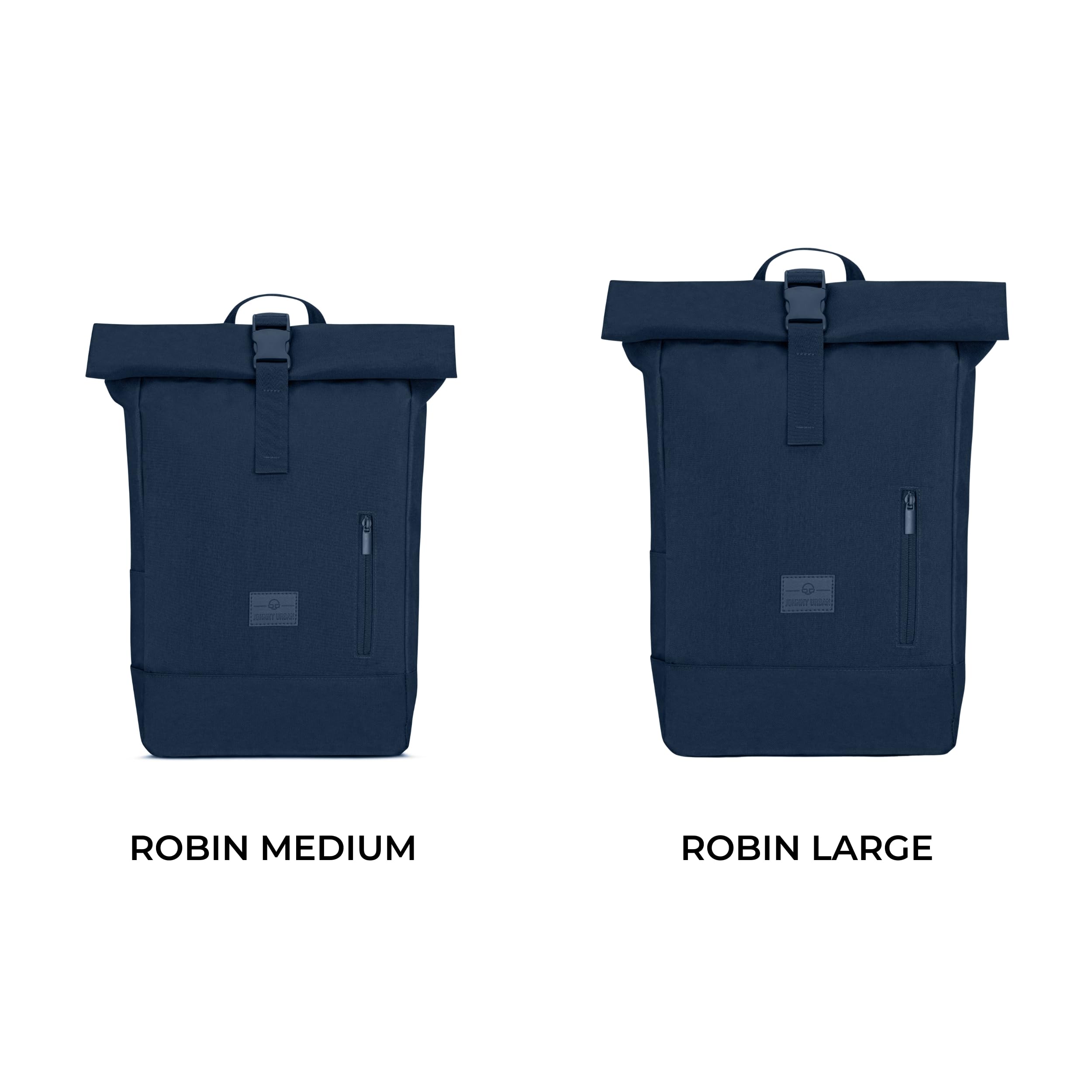 Johnny Urban Zaino Donna e Uomo - Robin Medium - Zainetto con Vano per PC Portatile - Backpack per Viaggio, Lavoro, Università, Ufficio - Idrorepellente
