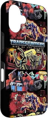 Vista 78 de Funda para iPhone 12/12 Pro Transformers: Rise of the Beasts Epic Graffiti Battle Panels