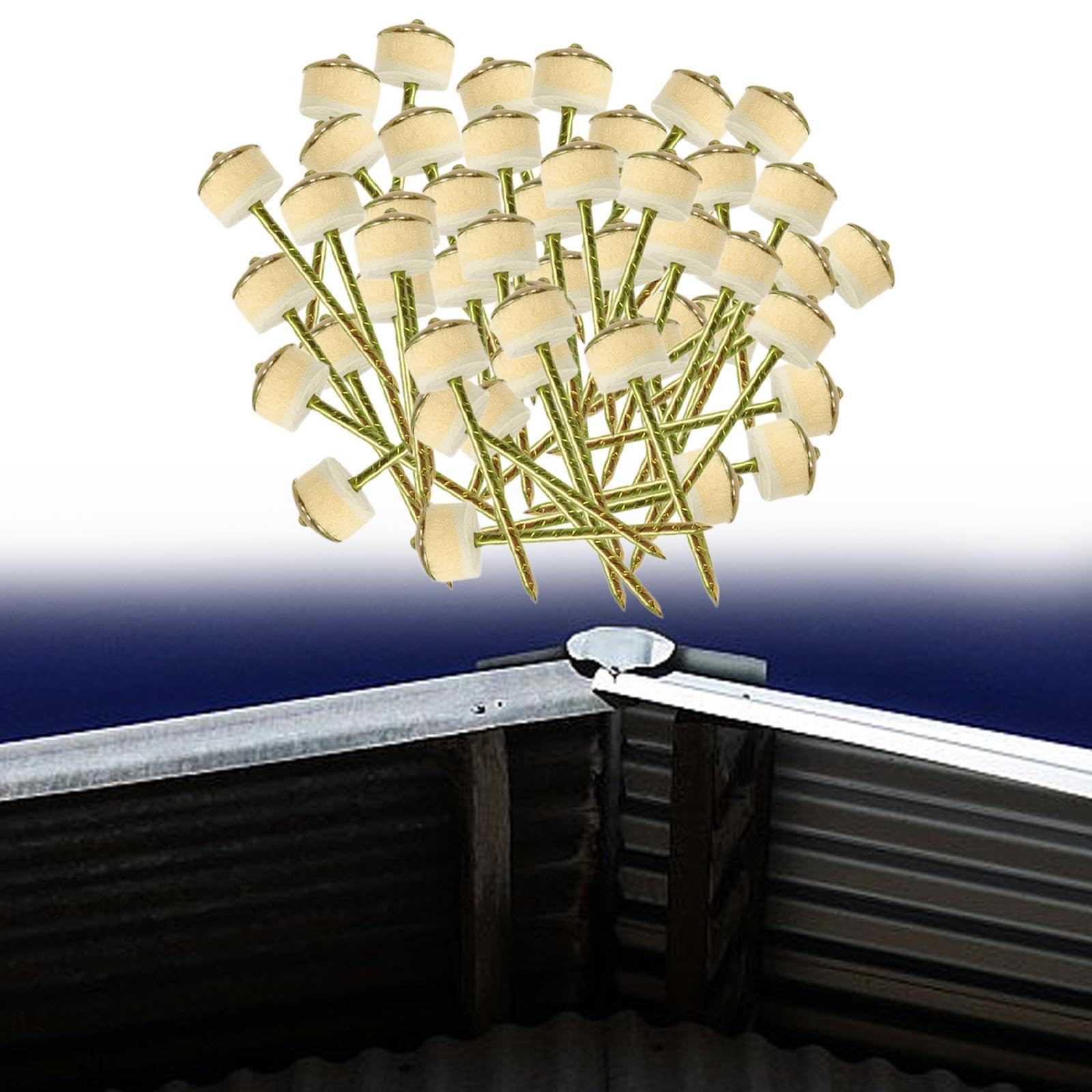 Generic 50Pcs Concrete Wall Nails, Hardware Nails, High Professional,Cement Nails, Masonry Nails for Brick Hanging Pictures, Total length 7.6cm