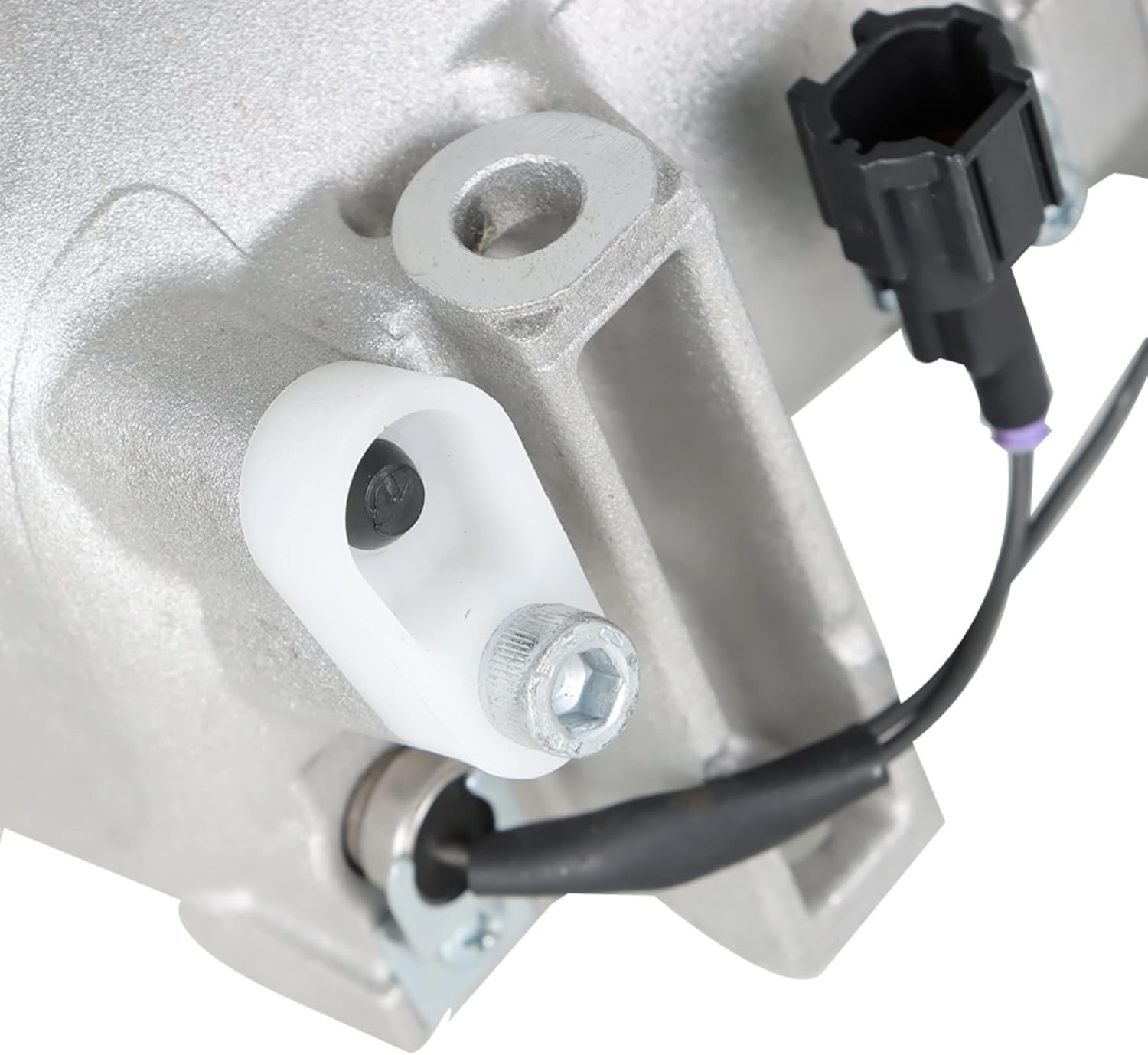 GXYWADY A/C Compressor with Clutch CO 10386C Replacement for Nissan Frontier 1999-2004 Xterra 2000-2004 3.3L V6 Air Conditioning Compressor