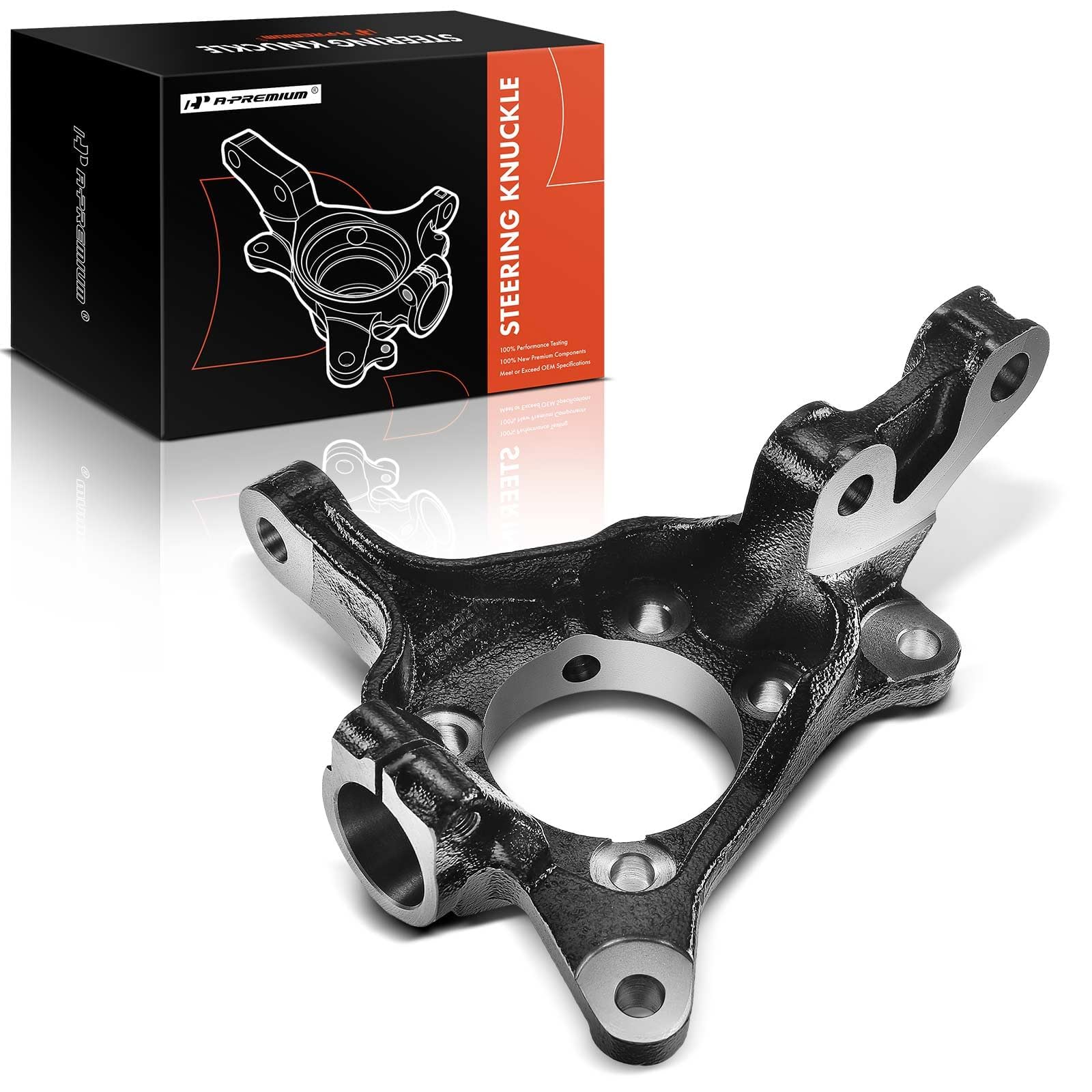 A-Premium Front Right Suspension Steering Knuckle Compatible with Subaru Outback 2005-2014, Forester 2009-2014, Impreza 2008-2014, Legacy 2005-2014, XV Crosstrek 2013-2014, Passenger Side