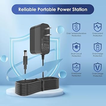 18V Charger for Hyperice Massage Gun Compatible with Hyperice Hypervolt Go 2, Hypervolt Go, Hypervolt 2 53200 038-00, Hypervolt 2 Pro, Vyper 3 Massager Gun Charger Power Cord