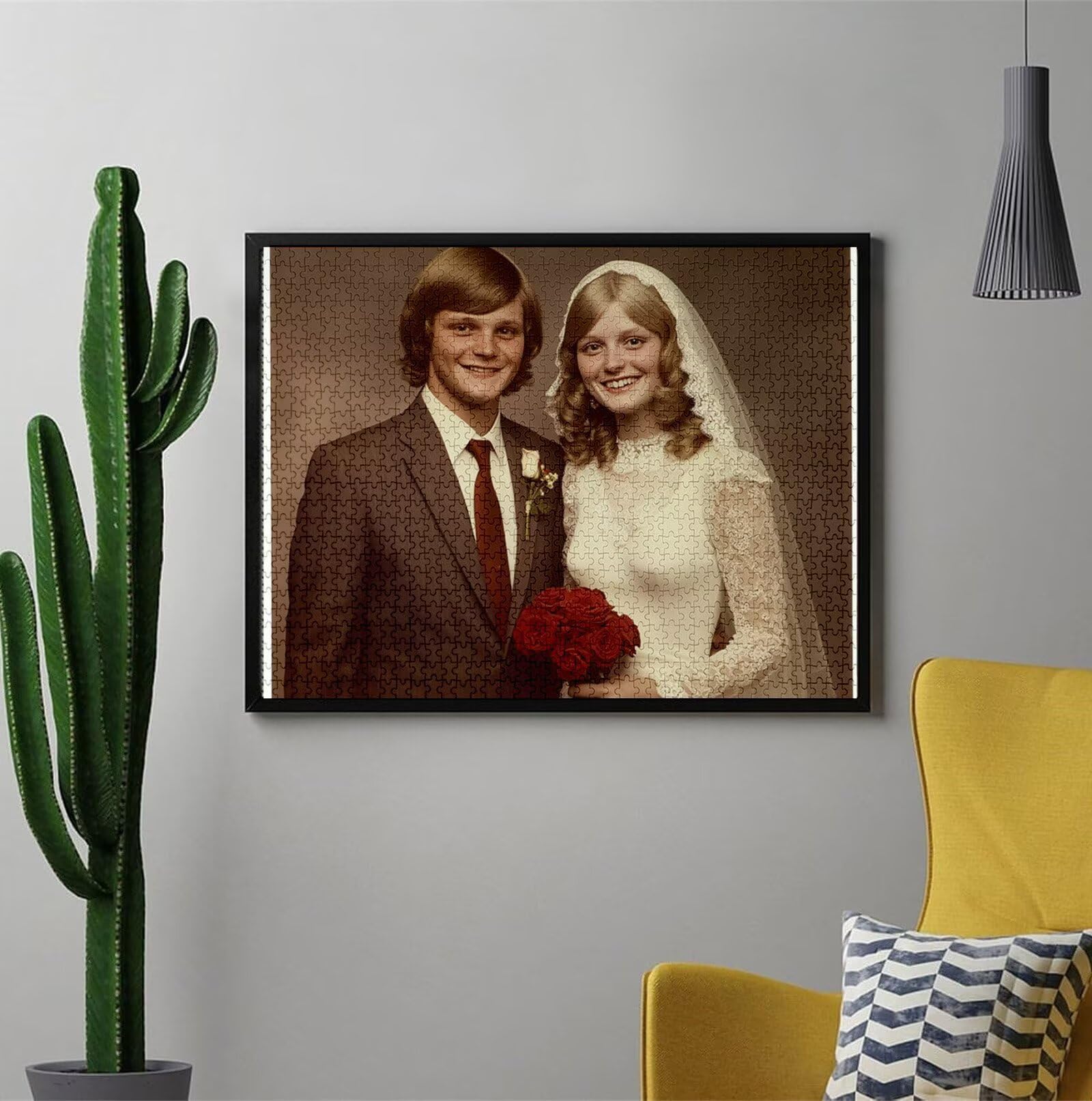 Puzzle Personalizado con Foto Personalizado con Foto Rompecabezas Personalizada con Imagen HD, Texto o Nombre Navidad Halloween Día del Niño Juegos de Inteligencia Regalos para Niños Amigos C-2759