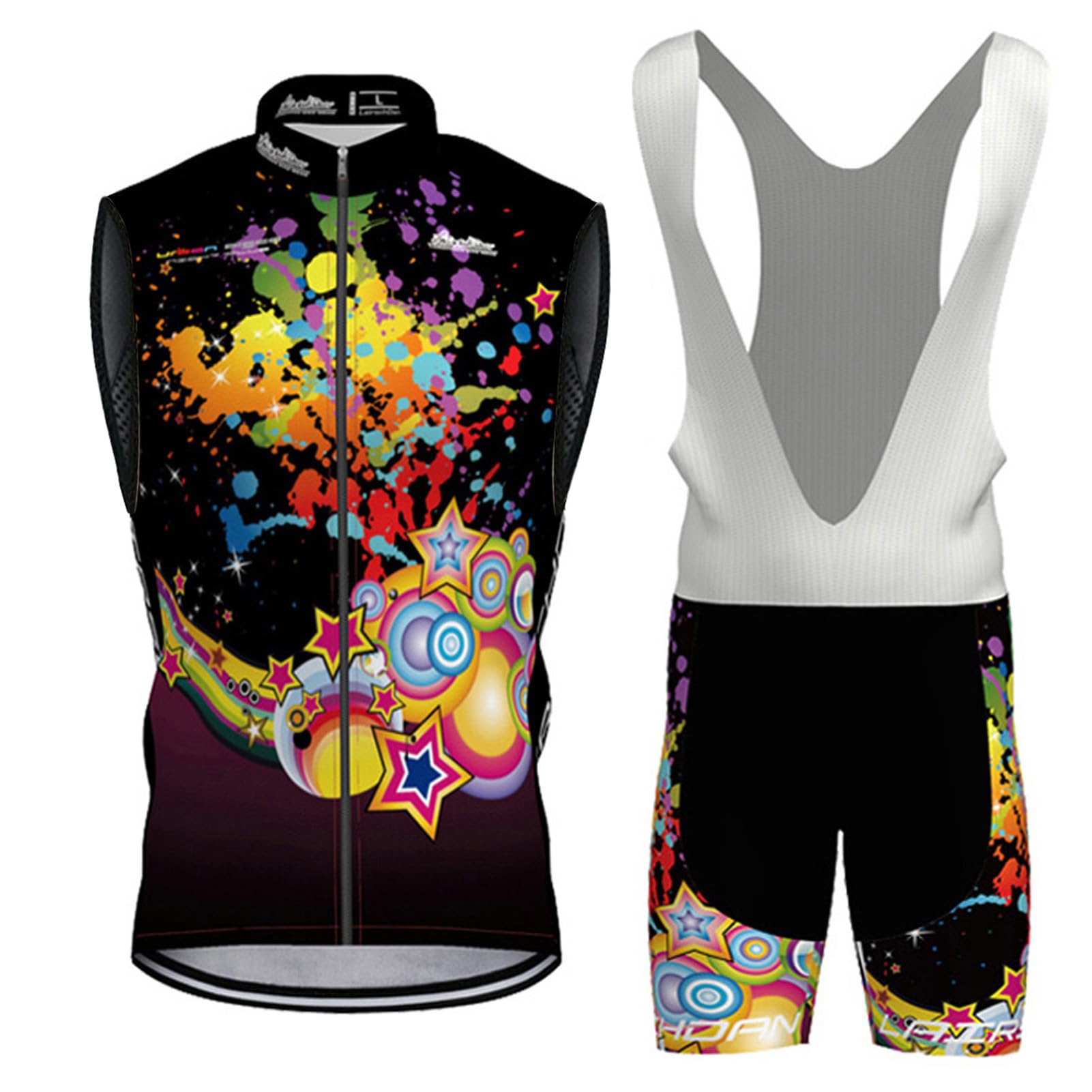 Ropa Ciclismo Hombre Verano Maillot Bici MTB Conjunto Ciclista Sin Mangas