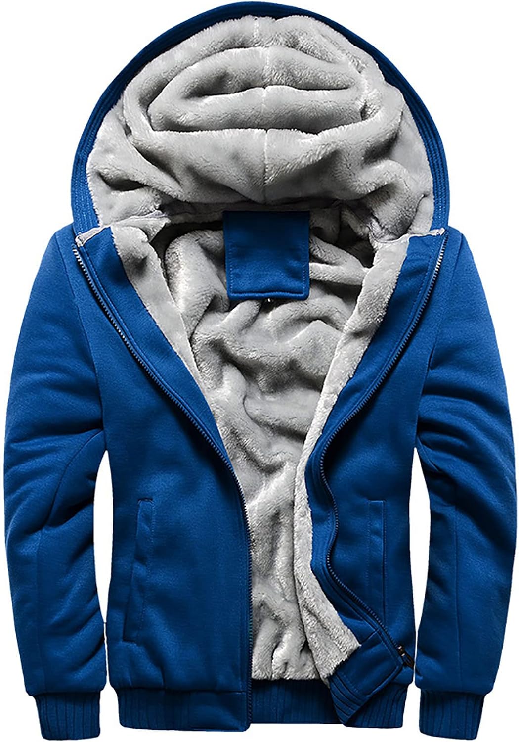 Bomber Jacket Men Winter Thick Warm Fleece Zipper Coats Sportswear Tracksuit Thicken Hoodies Unisex