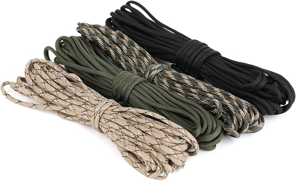 Set da 4 Corde Paracord da 10 m