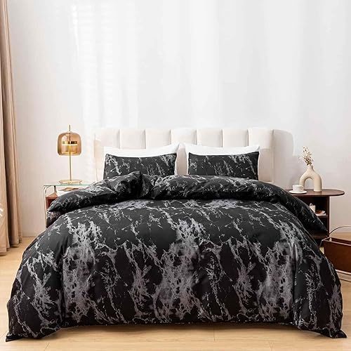 Miniatura 2 de ETDIFFE Juego de edredón rosa tamaño Queen, juego de cama bohemio con flecos de pompones, para todas las estaciones, edredón de microfibra de plumón